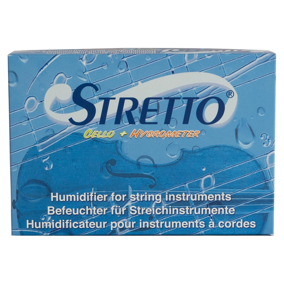 Stretto® Humidifier with Hygrometer for Cello