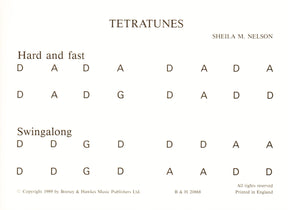 Sheila Nelson - Tetratunes  For Bass Published by Boosey & Hawkes
