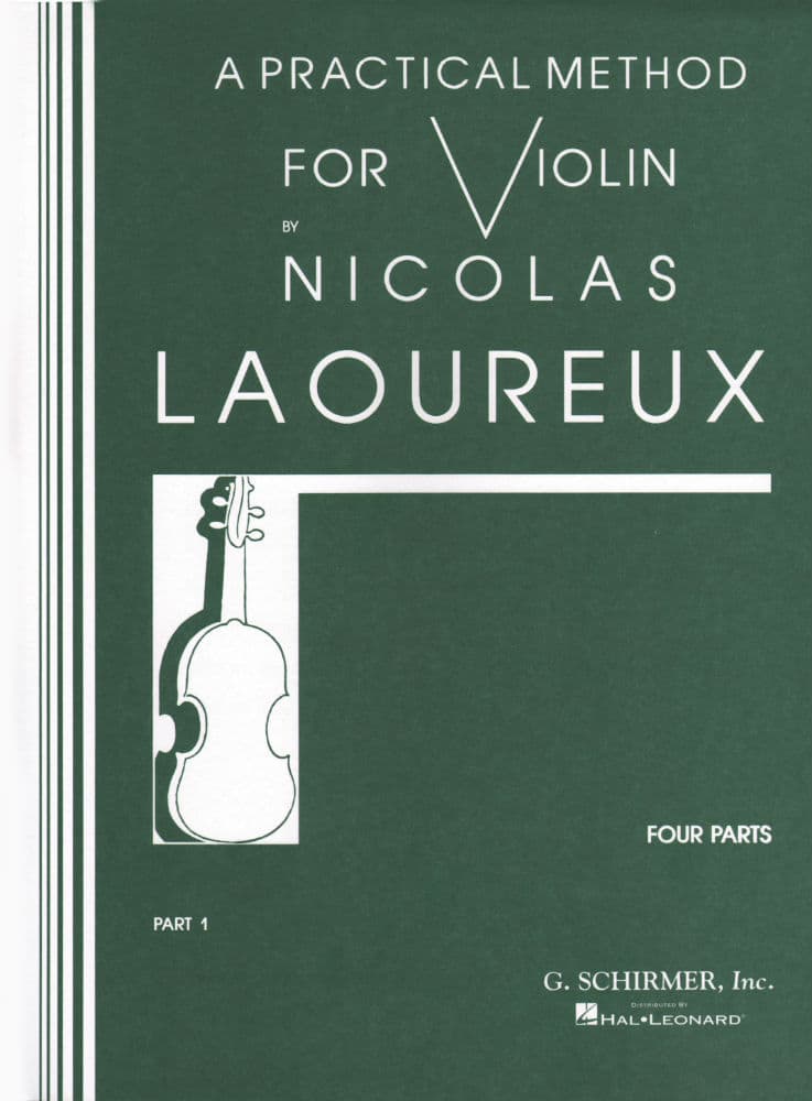 Laoureux, Nicolas - Practical Method for Violin, Part 1 - Violin solo - G Schirmer Edition