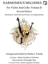 Yasuda, Martha - Harmonious Melodies For Violin And Cello, Volume II, 2nd Edition - Digital Download