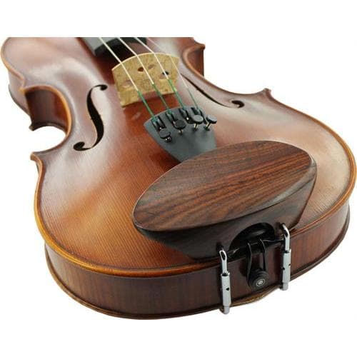 Flesch Rosewood Violin Chinrest - Center Mounted with No Hump