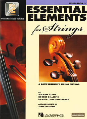 Essential Elements Interactive (formerly 2000) for Strings - Cello Book 2 - by Allen/Gillespie/Hayes - Hal Leonard Publication