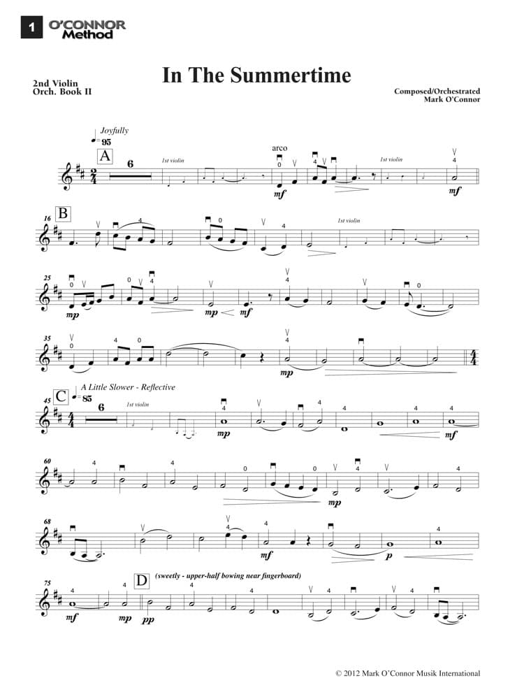 O'Connor Method for Orchestra - Book II - Violin 2 Part
