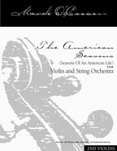 O'Connor, Mark - American Seasons for Violin and String Orchestra - 2nd Violins - Digital Download