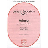 Bach, JS -  Arioso from Cantata BWV 156 for Viola and Piano - Arranged by Isaac - Fischer Edition
