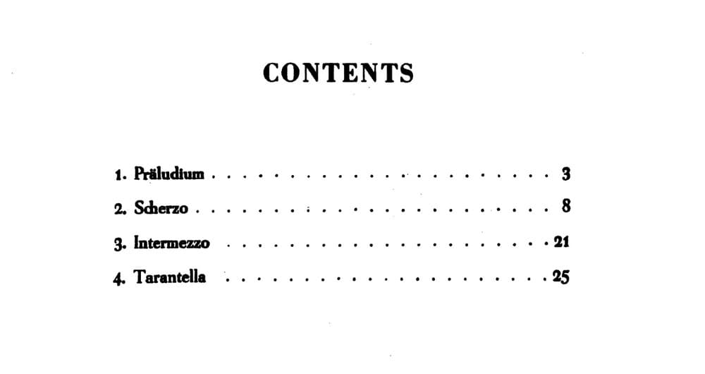 Glière, Reinhold - Four Pieces, Op 9 and 32 - Bass and Piano - Kalmus Edition