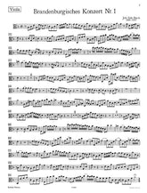 Bach, J.S. - Brandenburg Concerto No. 1 BWV 1046 for Viola - Peters Edition