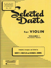Whistler - Selected Duets, Volume 1 for Two Violins Published by Rubank Publications