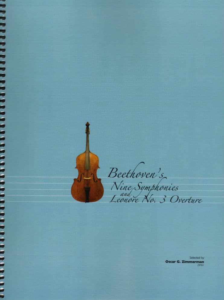 Zimmerman, Oscar - Beethoven 9 Symphonies & Lenore Overture For Double Bass