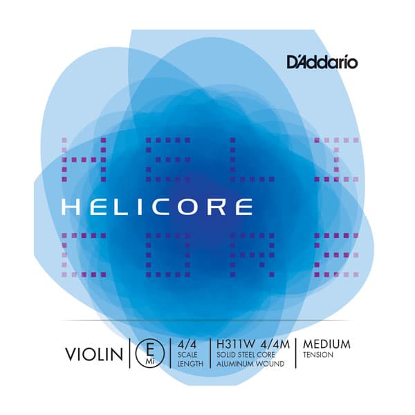 D'Addario Helicore Violin Wound E String - Medium Gauge