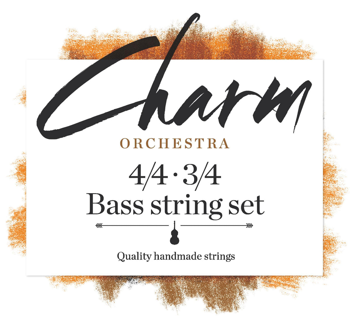 Charm Bass Orchestra String Set 3/4 Size
