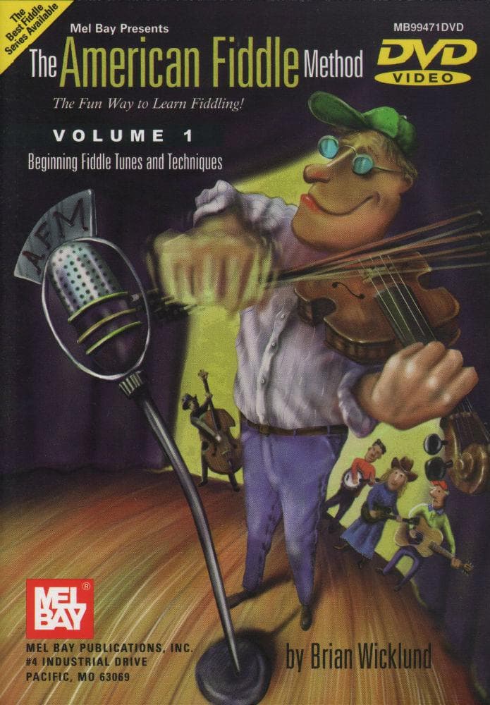 Wicklund, Brian - The American Fiddle Method, Volume 1 - DVD ONLY - Mel Bay Publications
