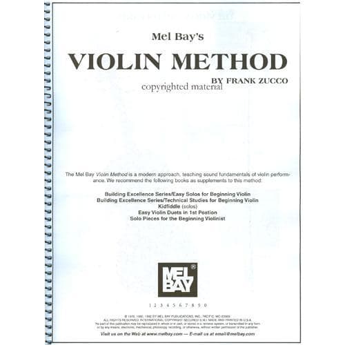 Zucco - Volume 1 Violin Method, Book and DVD Set