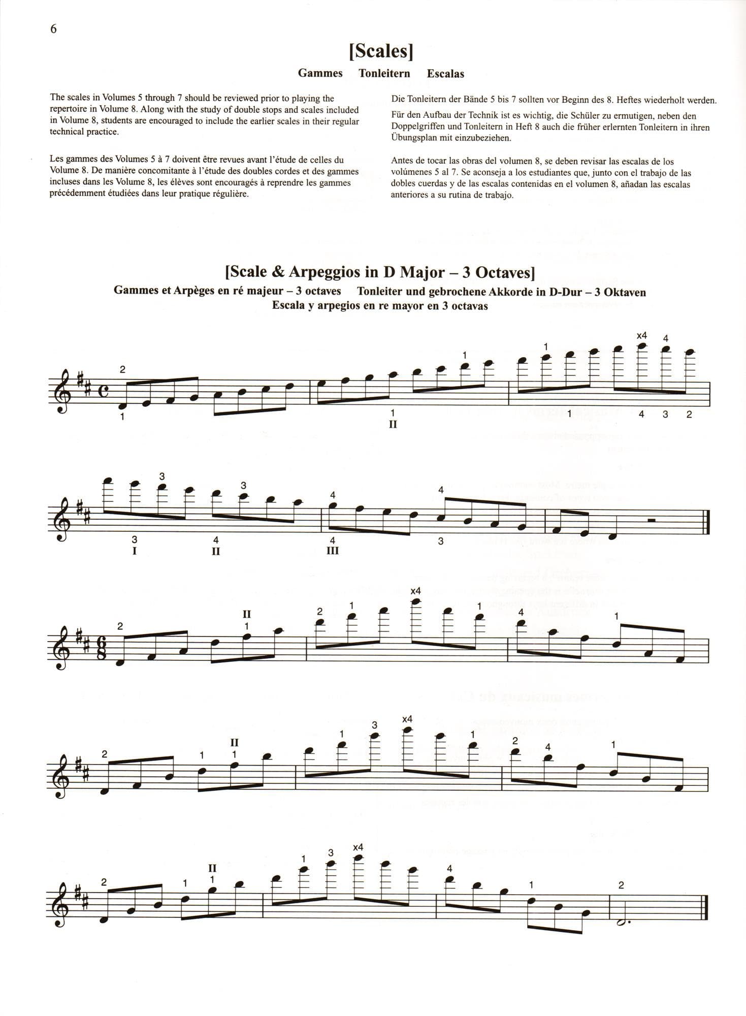 Suzuki Violin School Method Book and CD, Volume 8