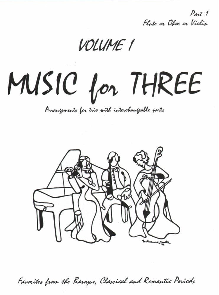 Music for Three Volume 1 Violin, Oboe or Flute Part 1 Published by Last Resort Music