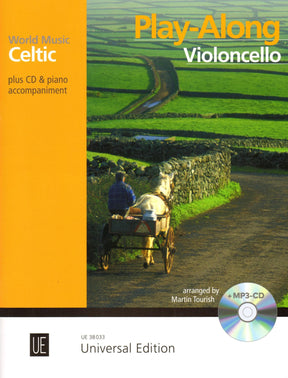 Celtic Play Along - for Cello and Piano - Includes CD Accompaniment - Universal Edition