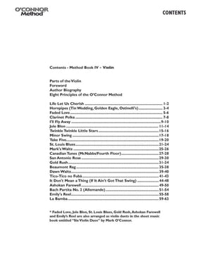 O'Connor Violin Method Book IV - Digital Download