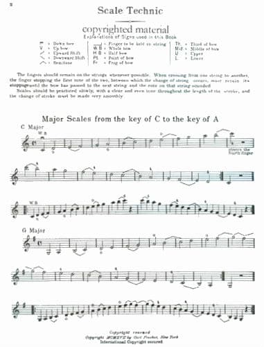 Bytovetski, P - Scale Technique for Violin - Fischer Edition