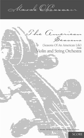 O'Connor, Mark - American Seasons for Violin and String Orchestra - Score - Digital Download