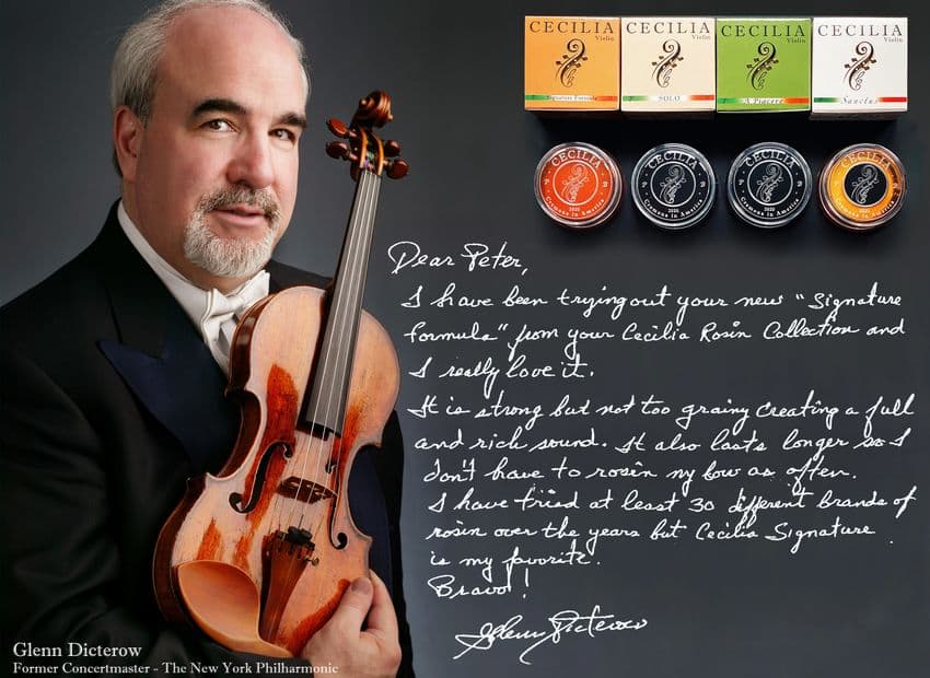 Cecilia A Piacere Violin Rosin Half Cake