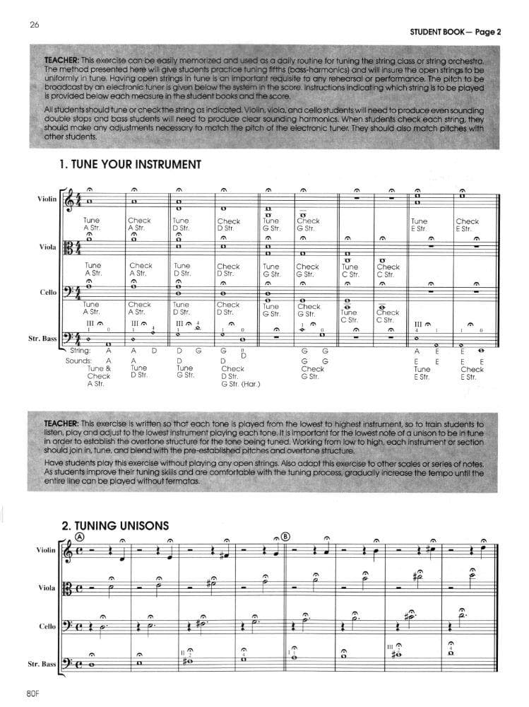 Anderson, Gerald - All For Strings Method, Book 3 - Score - Kjos Music Co.