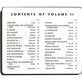 Whistler - Selected Duets, Volume 2 for Two Violins Published by Rubank Publications
