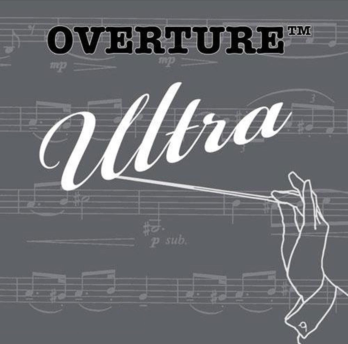 Overture Ultra Violin String Set - 4/4 size - Medium Gauge
