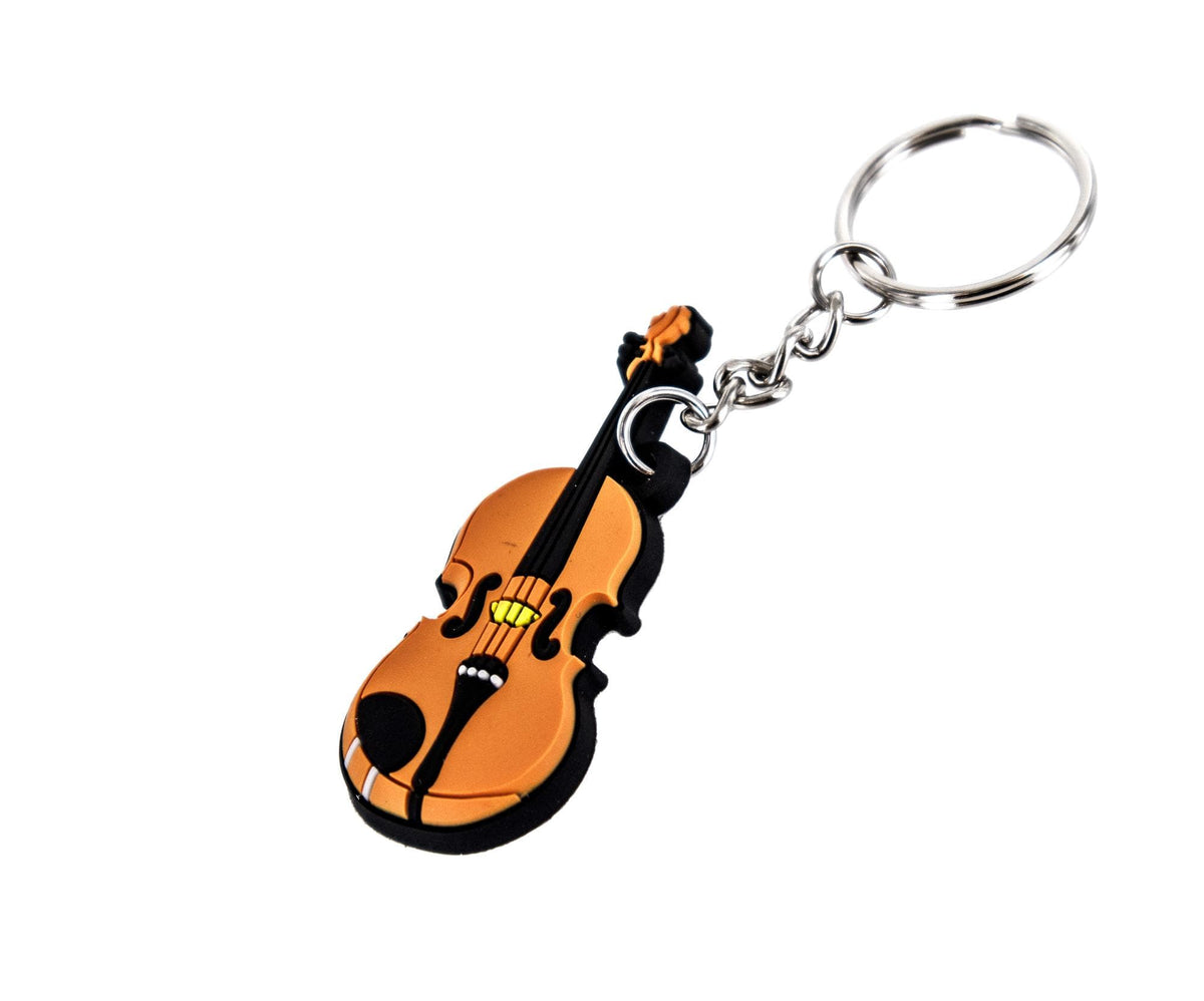 Violin-Viola Shaped Keychain