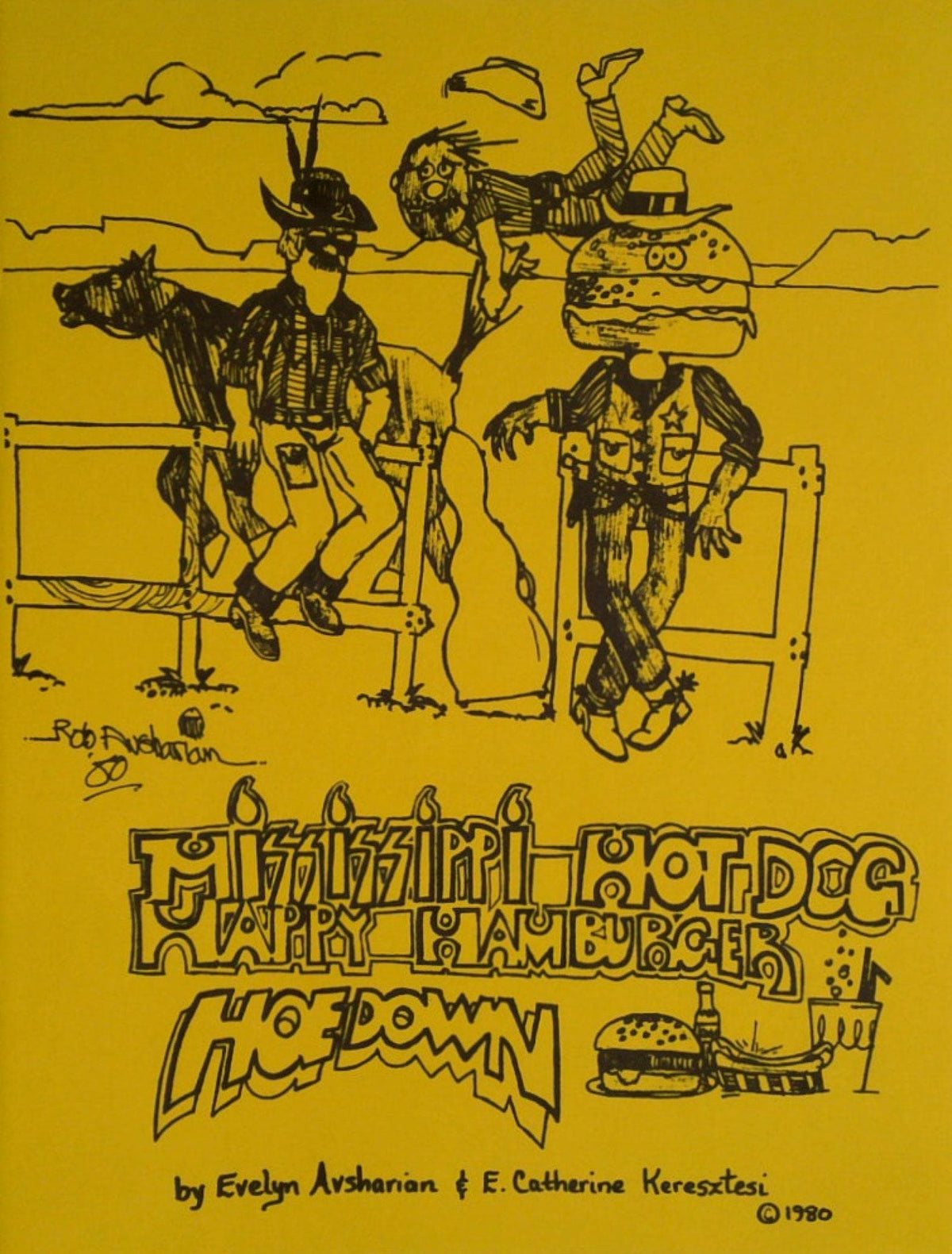 Avsharian, Evelyn - Mississippi Hot Dog Happy Hamburger Hoedown: Reading Method Book for Violin - Digital Download