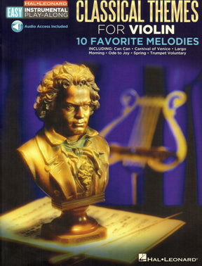 Classical Themes - Instrumental Play-Along - for Violin with Online Audio - Hal Leonard