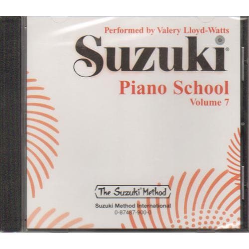 Suzuki Piano School CD, Volume 7, Performed by Lloyd-Watts
