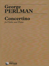 Perlman, George - Concertino for Violin and Piano - Theodore Presser