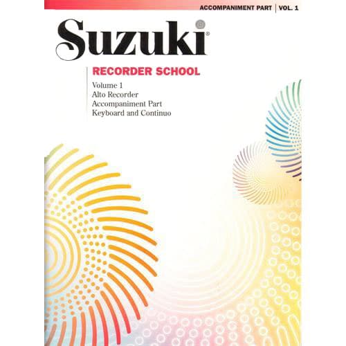 Suzuki Recorder School Piano Accompaniment, Volume 1, Alto