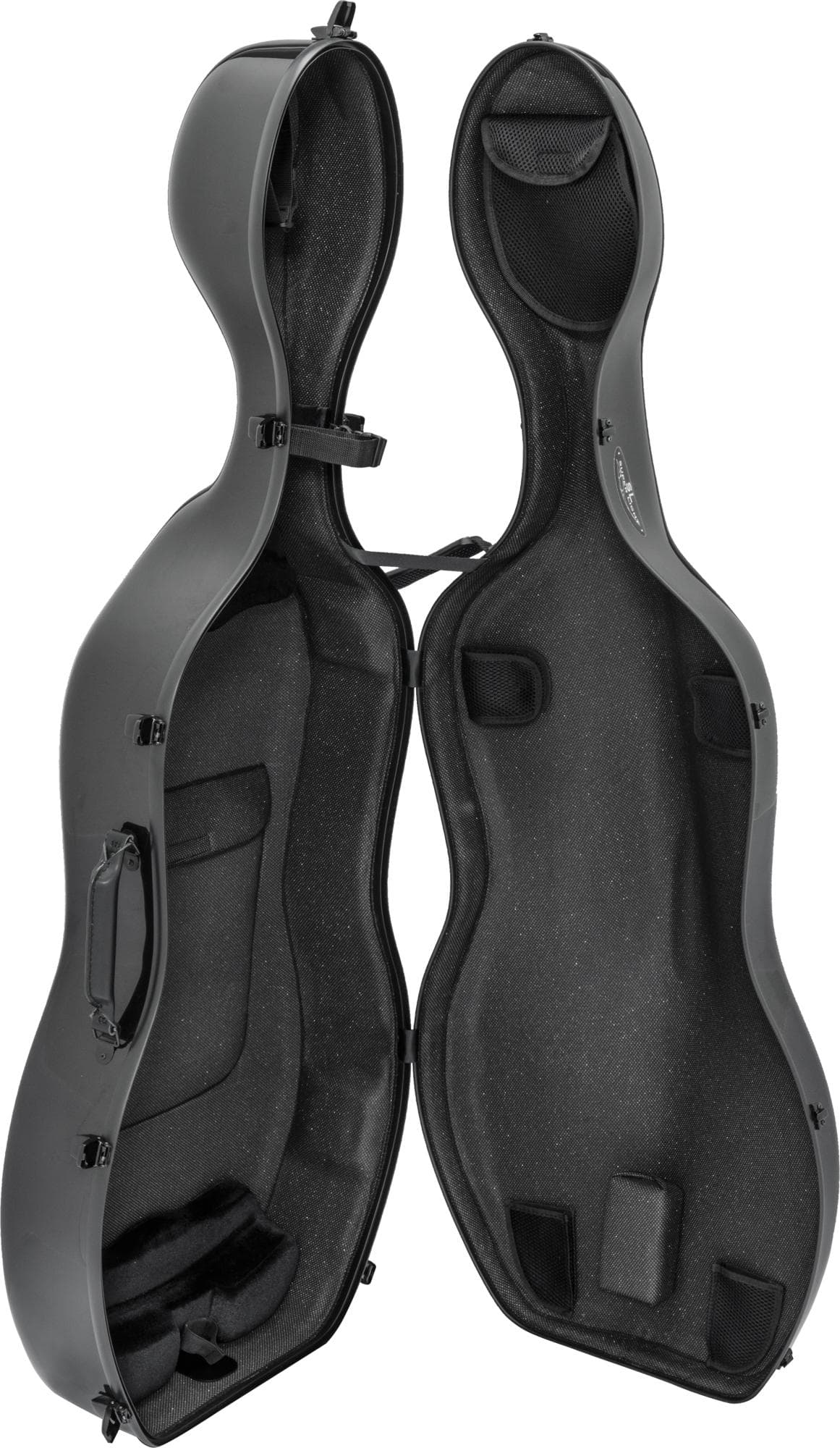 (B) SL Super Light Hybrid Mobile Cello Case Black