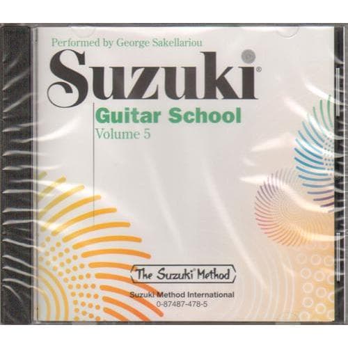 Suzuki Guitar School CD, Volume 5, Performed by Sakellariou
