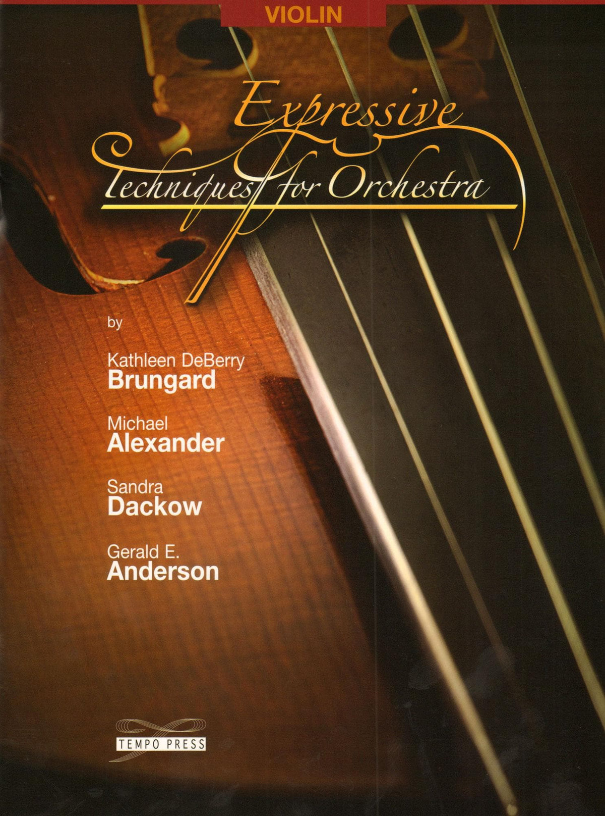 Expressive Techniques for Orchestra Violin