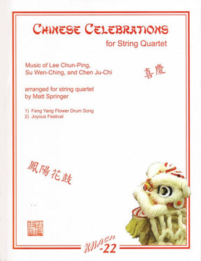 Springer - Chinese Celebrations, String Quartet Published by Khach-22