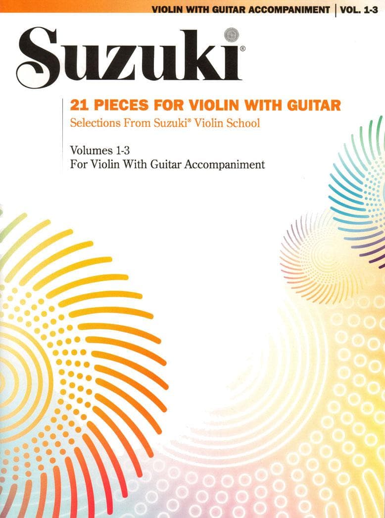 Suzuki 21 Pieces for Violin with Guitar
