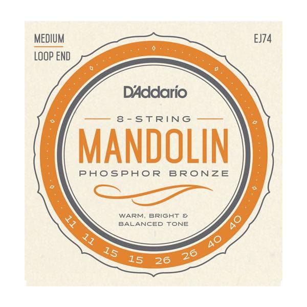 Medium Gauge Mandolin String Set - Music Accessories