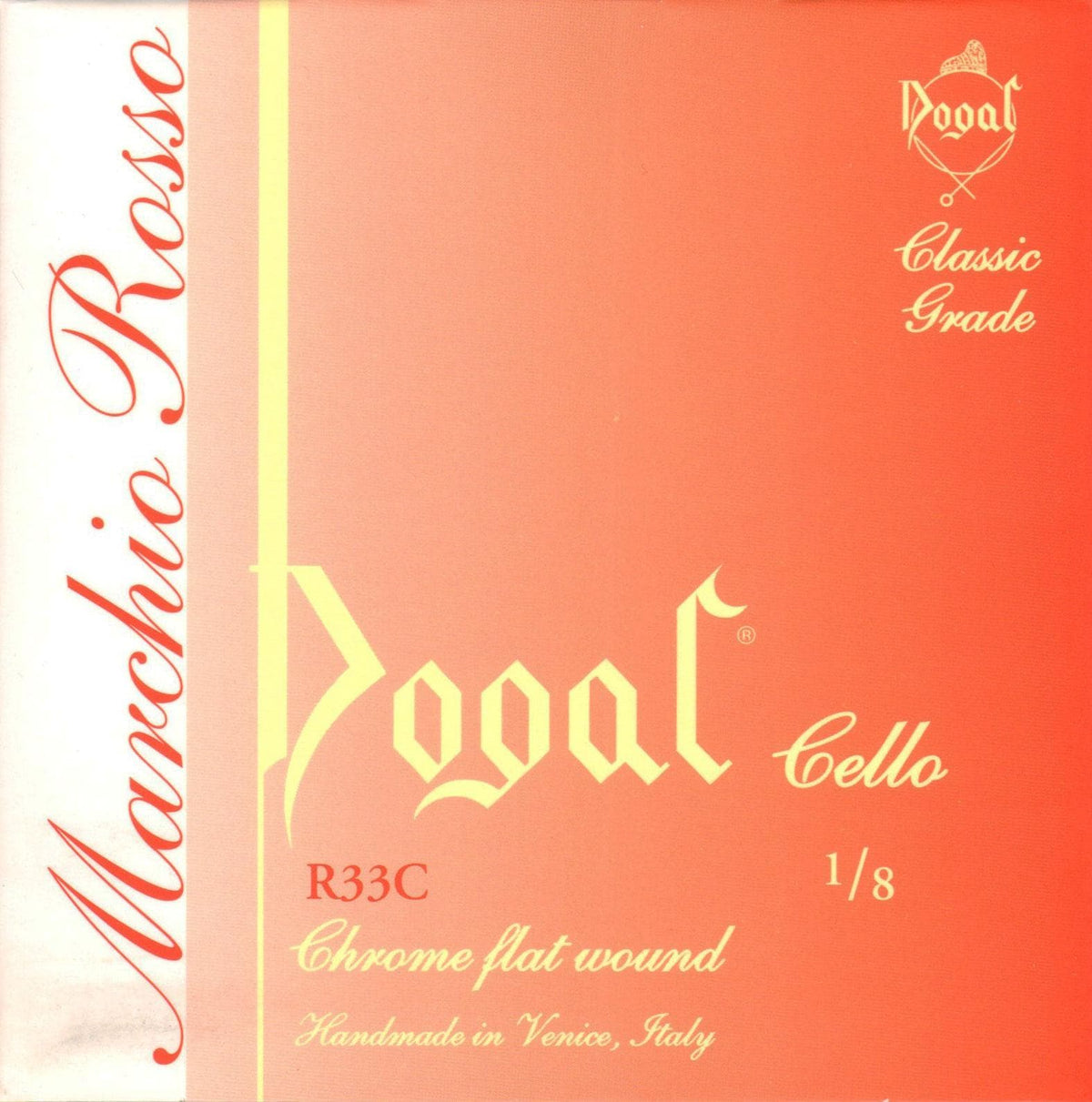 Dogal Marchio Rosso Cello String Set 1/8 Size