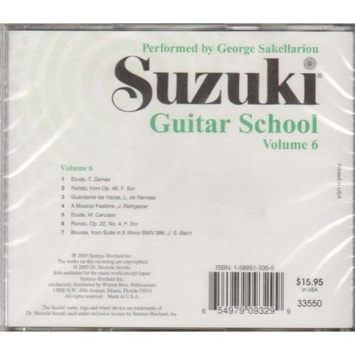 Suzuki Guitar School CD, Volume 6