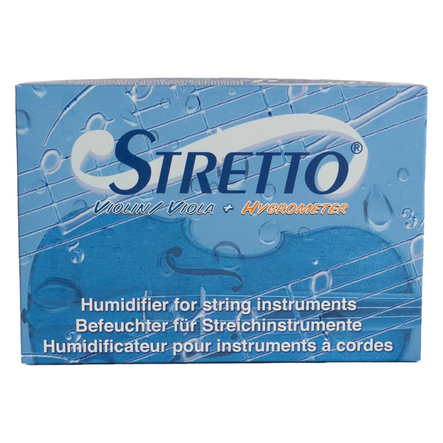 Stretto® Humidifier with Hygrometer for Violin or Viola