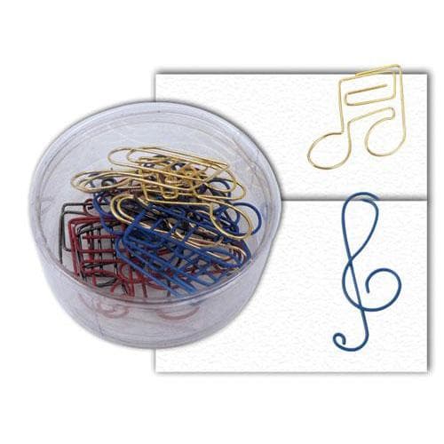 Paper Clips - G Clef and Note Design