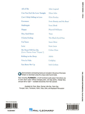 Simple Songs - 14 Well-Known Melodies - for Viola with Audio Access Included - Hal Leonard Instrumental Play-Along
