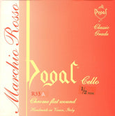Dogal Marchio Rosso Cello String Set 1/2 Size