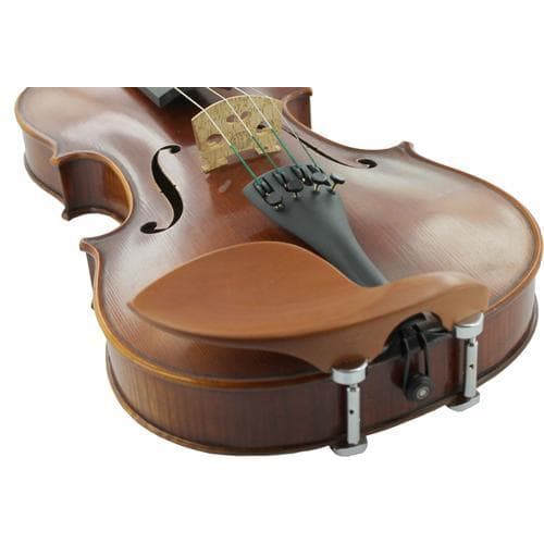 Guarneri Boxwood Violin Chinrest - Hill Style Clamps