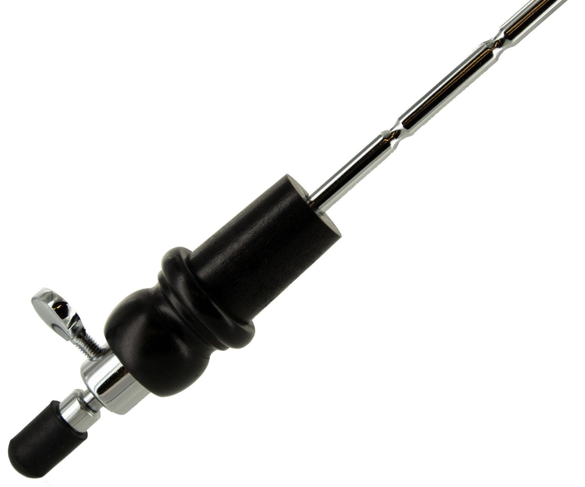 Bass Endpin with Ebony Plug – 18” long, 10mm diameter shaft