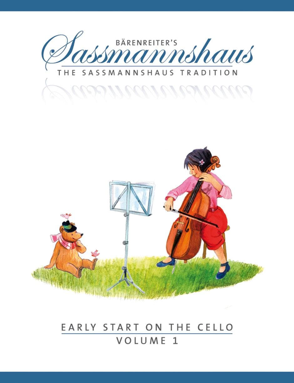 Sassmannshaus, Kurt - Early Start on the Cello Book 1 Published by Baerenreiter Verlag