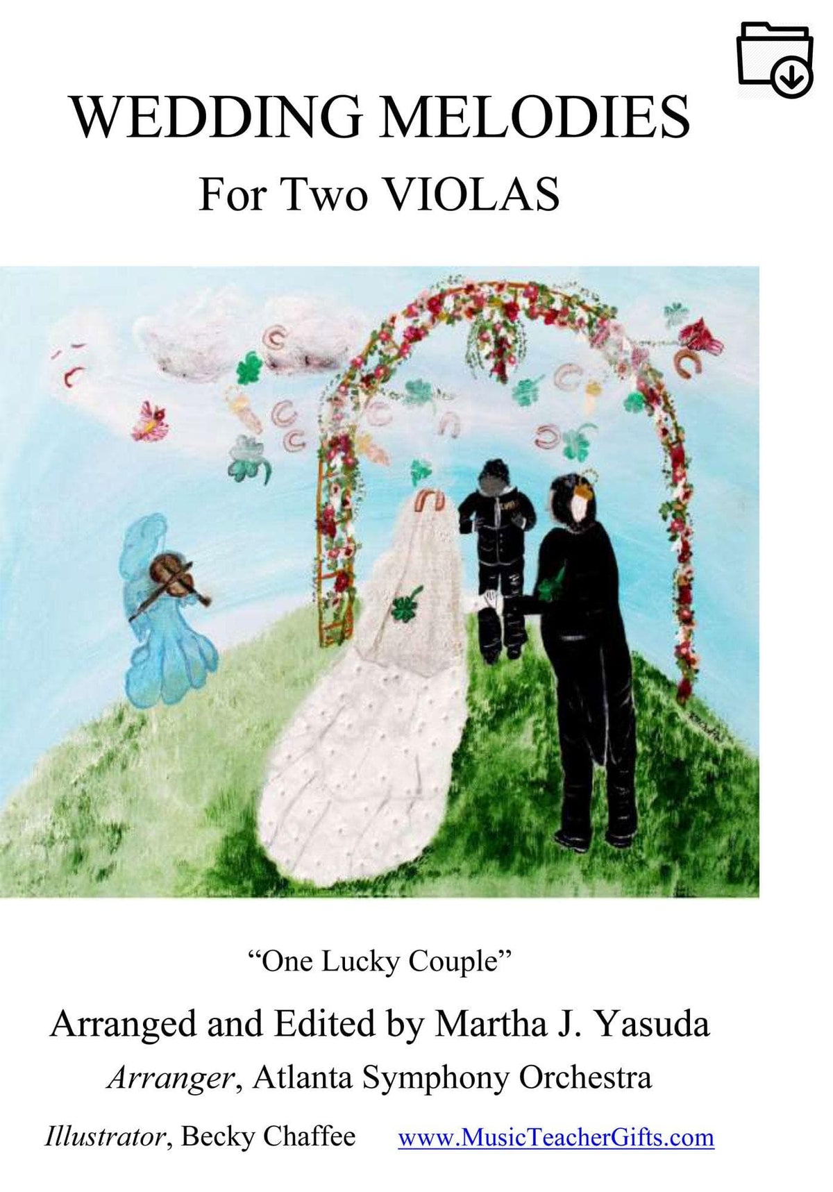 Yasuda, Martha - Wedding Melodies For Two Violas - Digital Download