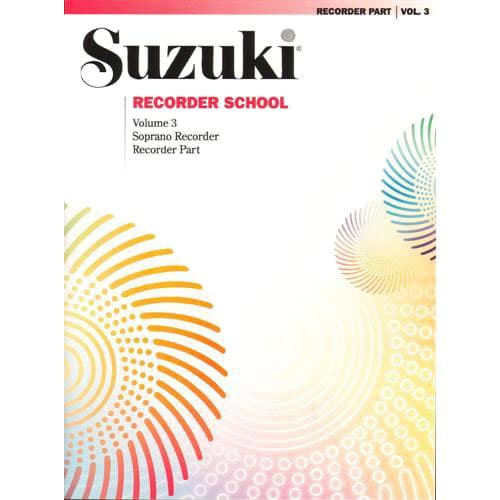 Suzuki Recorder School, Volume 3, Soprano